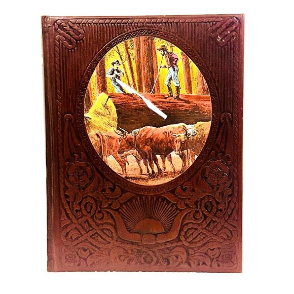 Time Life Books "The Loggers" The Old West Series Embossed Hardcover Book (1979) - Picture 6 of 11